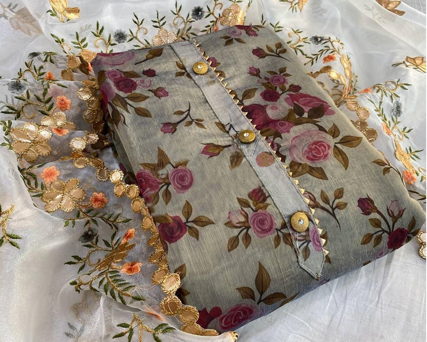 New Designer Printed Dressmaterial
