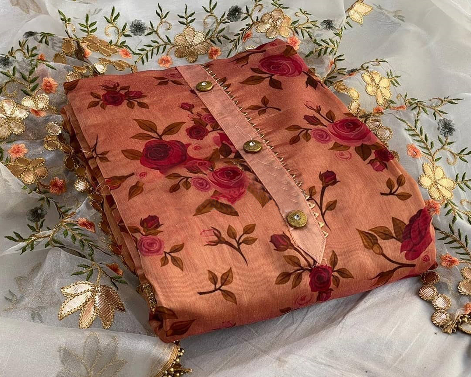 New Designer Printed Dressmaterial