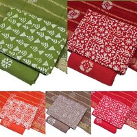 Pure Cotton Wax Batik Dress Materials V18