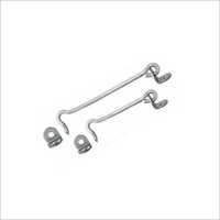 Gate Hook Square - Stainless Steel , Silver Color , Industrial Application , Rigorous Quality Testing