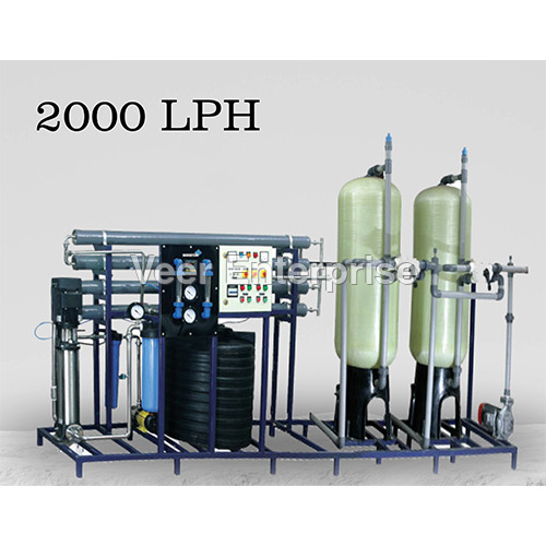 2000 LPH INDUSTRIAL RO PLANT