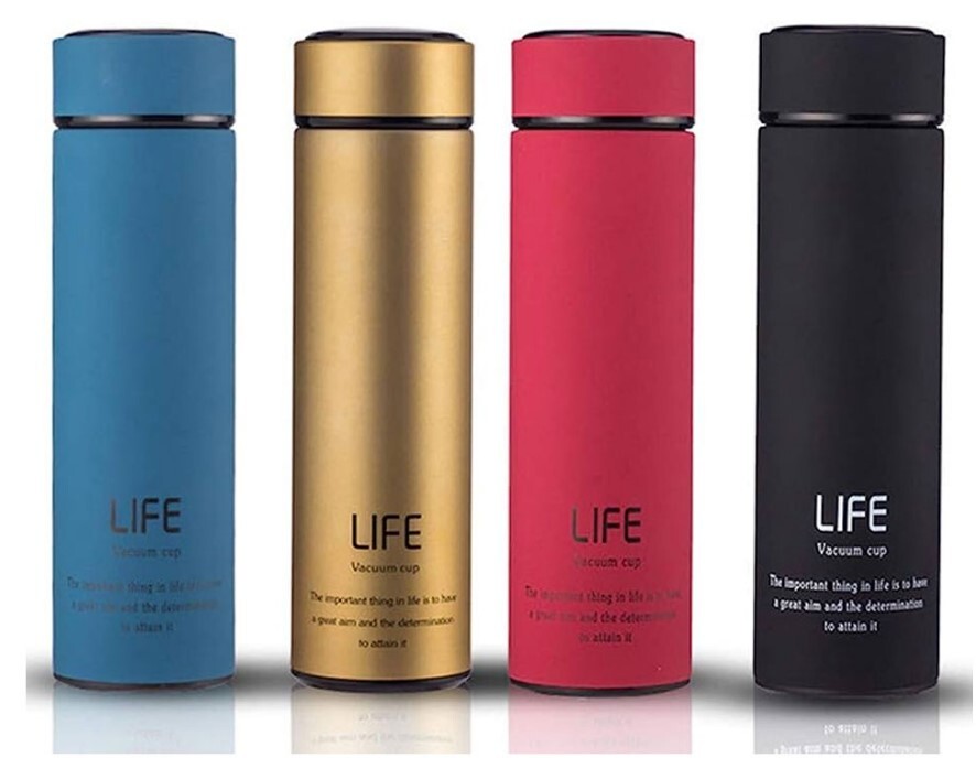 INSULATED STRAIGHT STEEL WATER BOTTLES