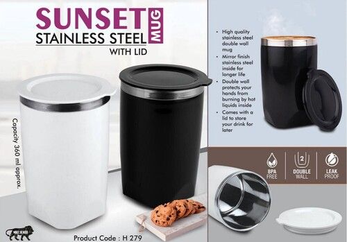 STAINLESS STEEL MUG LID