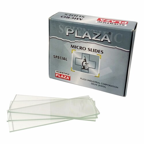 PLAZA SPECIAL MICROSCOPE GLASS SLIDES