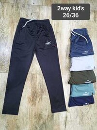 2 Way Lowers Kids - Cotton Blend, Size Xs To M | Cool Dry, Quick Dry, Washable, Customized Logo, Suitable For Boys