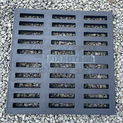 600X600Mm 2.5 Ton Frp Water Gully Cover With Frame Application: Drainage