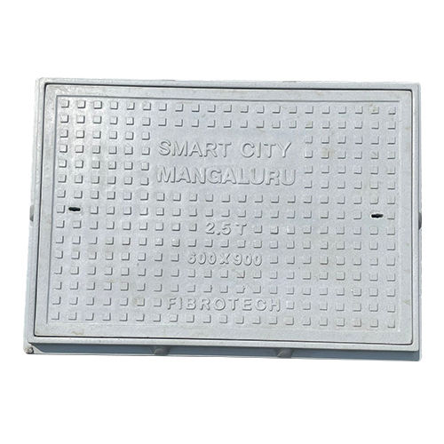 600x900mm 2.5 Ton Frp Rectangular Manhole Cover Application: Tank