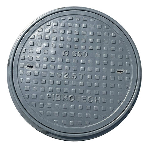 600 Dia 2.5 Ton FRP Round Manhole Cover