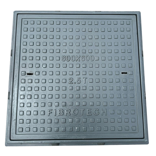 600x600mm 2.5 Ton FRP Square Manhole Cover