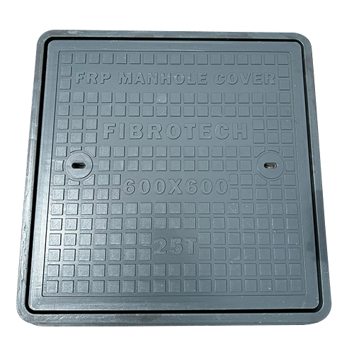 600x600mm 25 Ton FRP Square Manhole Cover