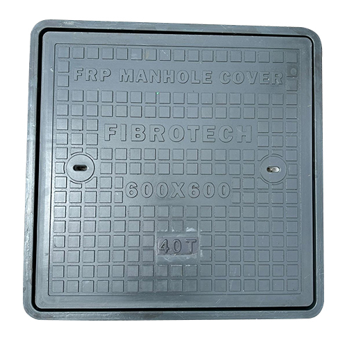 600x600mm 40 Ton FRP Square Manhole Cover