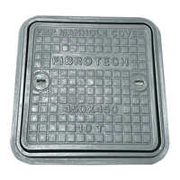 Frp Square Manhole Cover - 450x450mm, 10 Tonne Load Capacity, Lockable & Corrosion Resistant