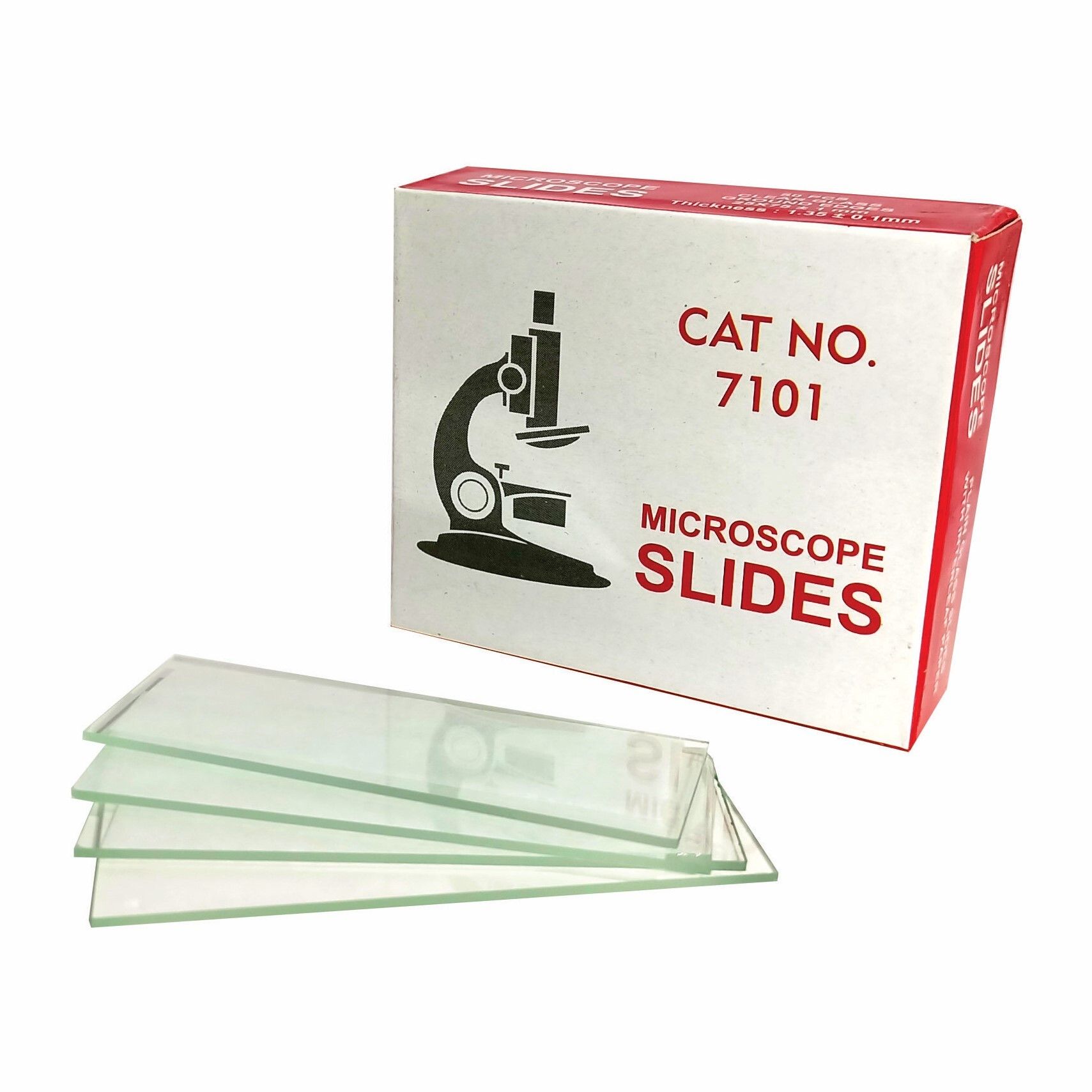 7101 SINGLE MICROSCOPIC GLASS SLIDES