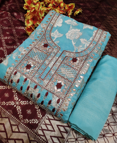New Dress material Gotapatti Work