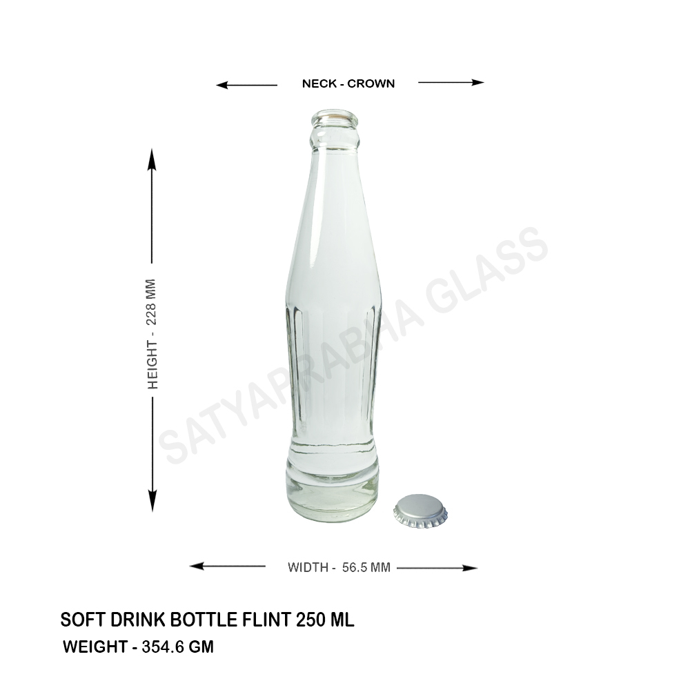 250 Ml Soft Drinks Glass Bottle