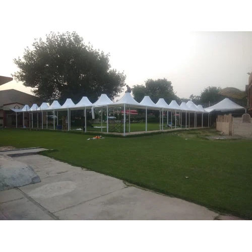 Conical Walkway Tensile Structure Shed