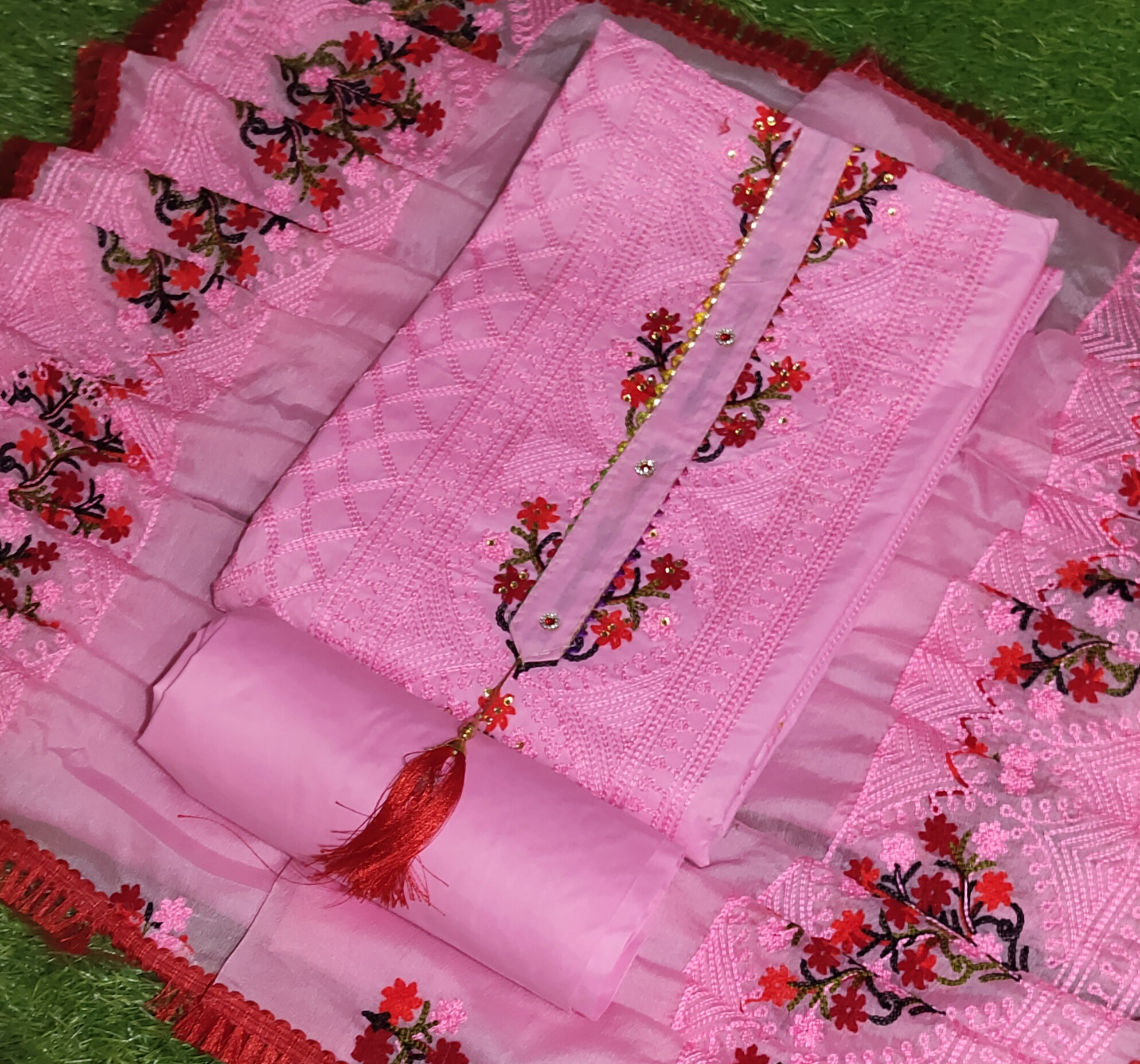 New Chian Work Dress Material Suit For Women