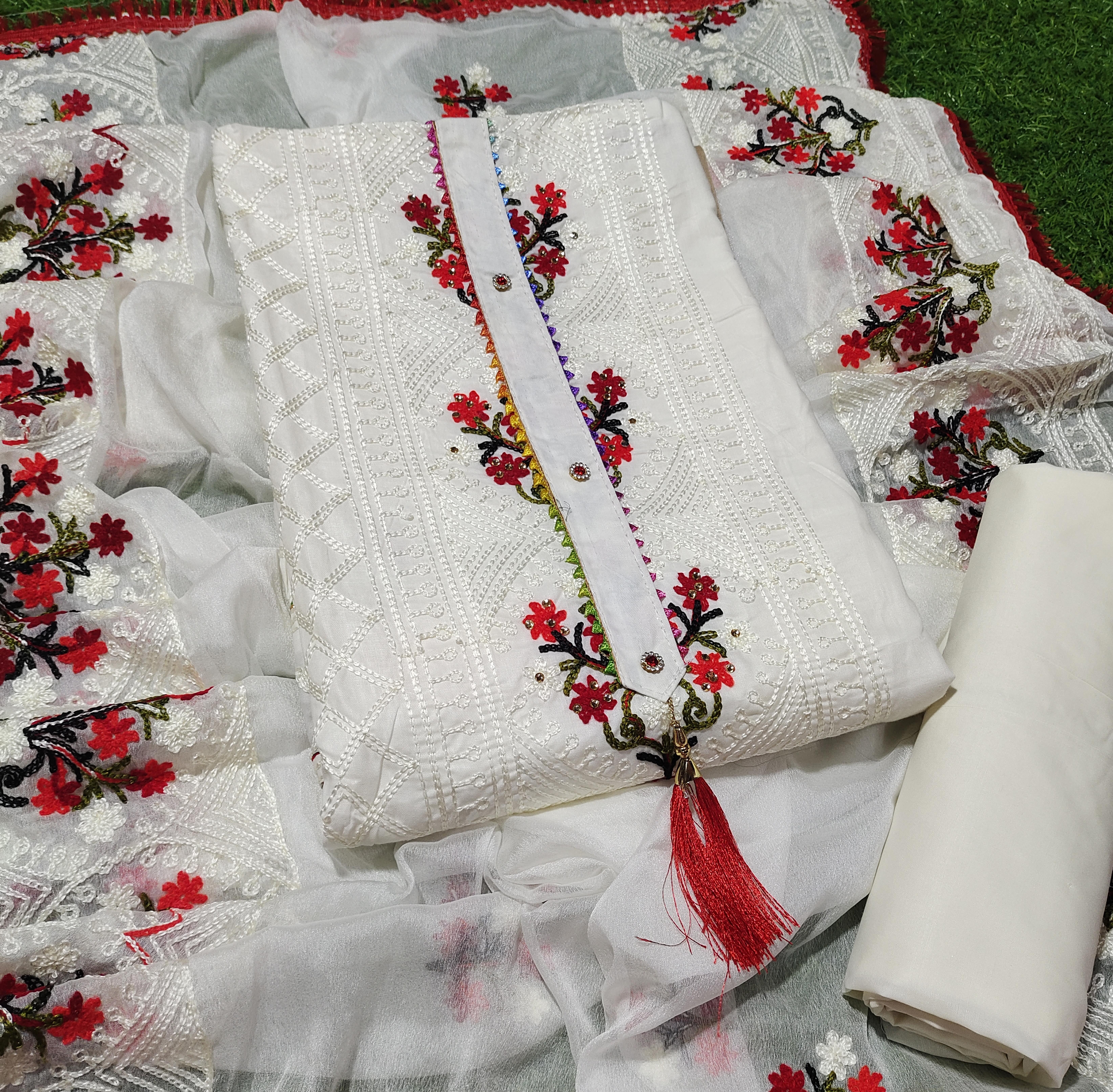 New Chian Work Dress Material Suit For Women