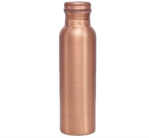 COPPER BOTTLES - Handcrafted Copper Set, Ergonomic Design with Matching Glass, Antimicrobial Properties, Keeps Beverages Cold for Hours