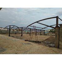 Mild Steel Car Parking Tensile Structure