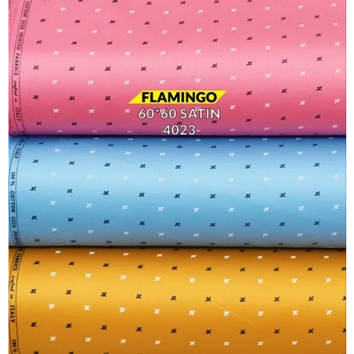 Flamingo 60-60 Premium Satin Fabric