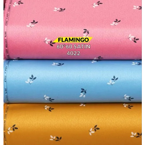 Flamingo 60 60 Premium Satin Fabric