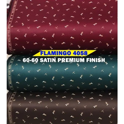 Flamingo 60 60 Premium Satin Fabric