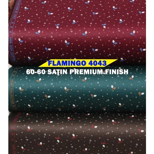 Flamingo 60 60 Premium Satin Fabric