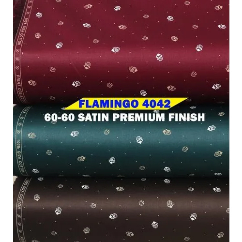 Flamingo 60 60 Premium Satin Fabric