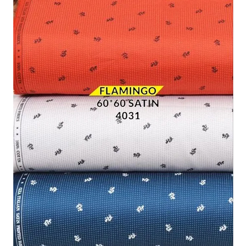 Flamingo 60 60 Premium Satin Fabric