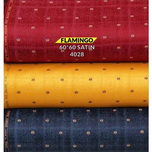 Flamingo 60 60 Premium Satin Fabric