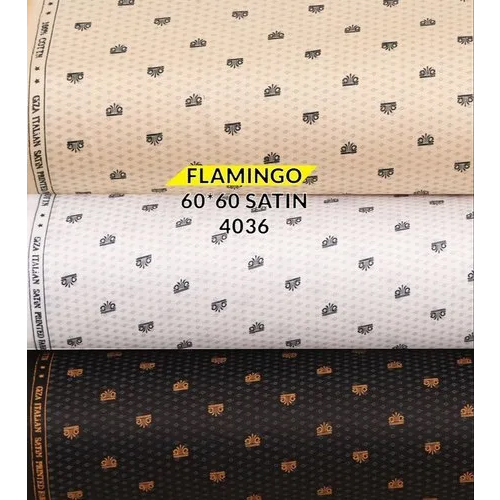 Flamingo 60 60 Premium Satin Fabric