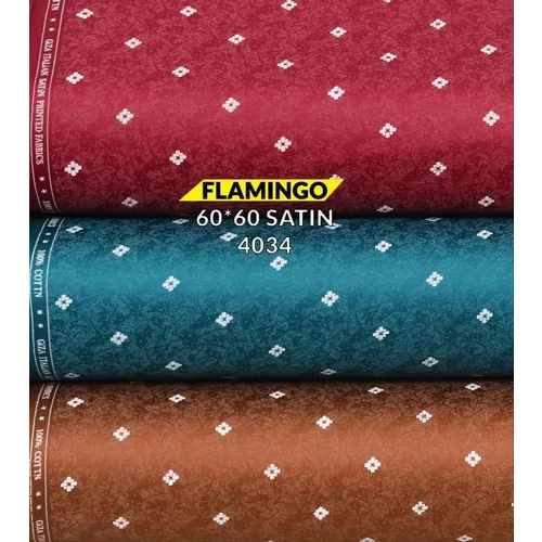Flamingo 60 60 Premium Satin Fabric