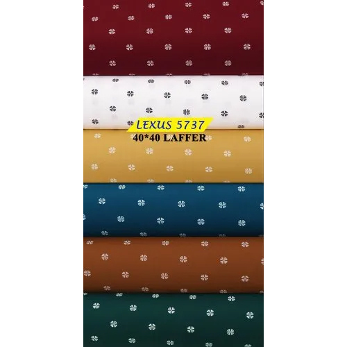 Heavy Kelvery Twill Cotton Shirting Printed Fabric