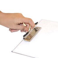 TRANSPARENT PREMIUM EXAM PAD BEST FOR STUDENTS IN ALL EXAMS UNBREAKABLE FLEXIBLE BOARD WITH A CENTIMETER MEASURING SIDE PAD FOR SCHOOL AND EXAM USE (4080)