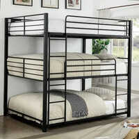 Metal Bunker Cot Bed - Artwork: Machine Made