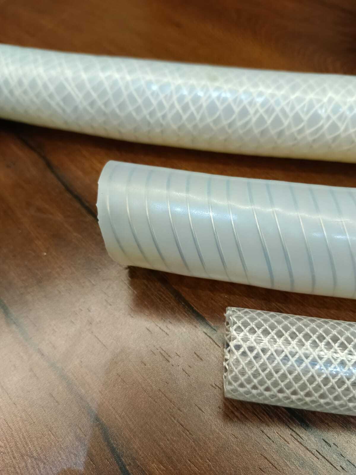 Transparent Silicone Nylon Braided Hose Pipe