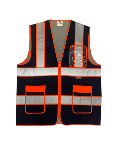 Reflective High Visibility Safety Cotton Jacket