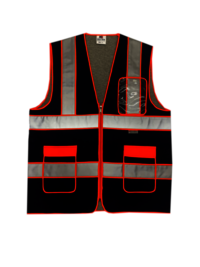 Reflective High Visibility Safety Cotton Jacket