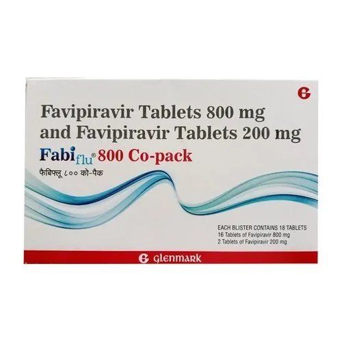 FabiFlu Favipiravir 800mg Co-Pack Tablets