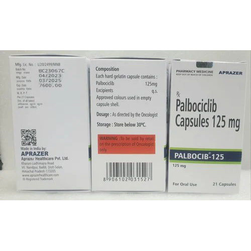 125 Mg Palbo Ciclib Capsules Cool Place