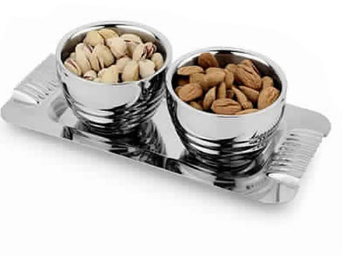 SS DRY FRUIT PLATER SET