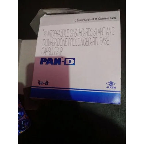 Pantoprazole Gastro Resistant And Domperidone Prolonged Release Capsules General Medicines