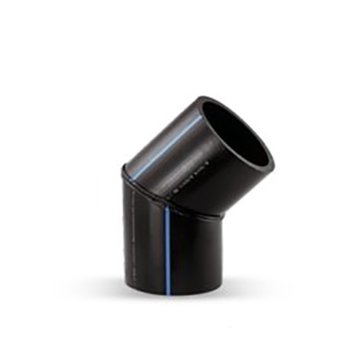 Black & Blue Hdpe Fabricated Elbow