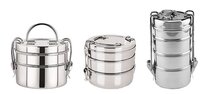Stainless Steel  Luch Box - Capacity: 750 Milliliter (ml)
