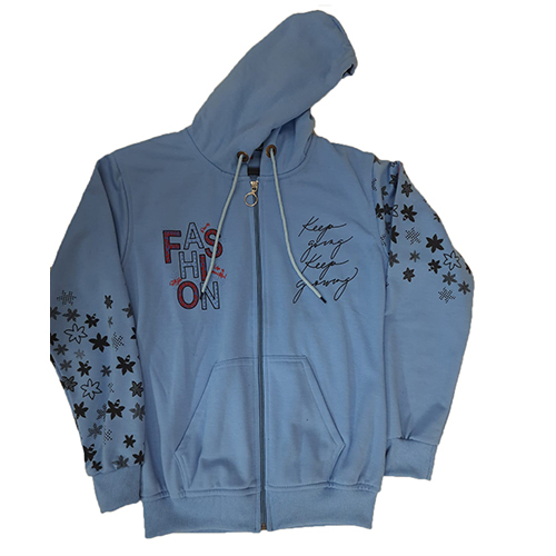 Zipper Jacket With Cap