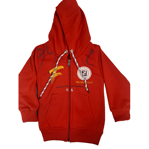 Kids Zipper Jacket With Cap