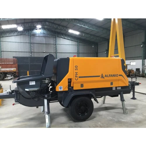 Twin Shaft Concrete Mixer