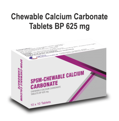 Chewable Calcium Carbonate Tablets Bp 625 Mg General Medicines