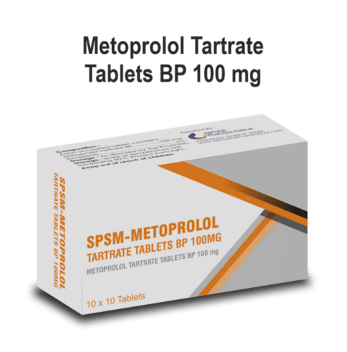 Metoprolol Tartrate Tablets BP 100 mg